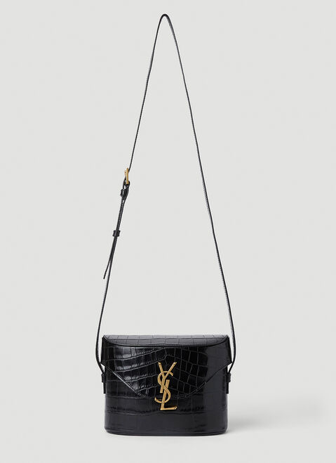 Saint Laurent June Box Shoulder Bag Black sla0244035