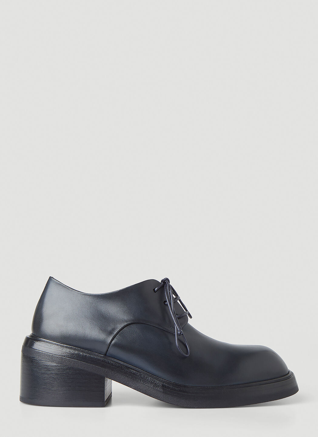 Marsèll Block Heel Derby Shoes Black mar0252021