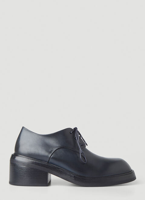 Marsèll Block Heel Derby Shoes Black mar0252010