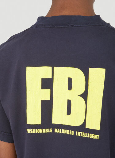 Balenciaga Investigator T-Shirt Navy bal0247036