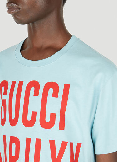 Gucci 마릴린 먼로 티셔츠 라이트 블루 guc0150114