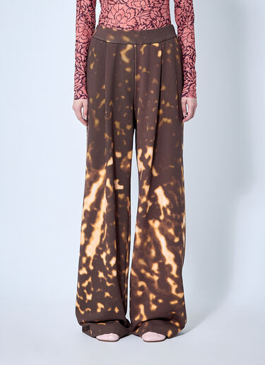 Dries Van Noten Tie-Dye Track Pants Brown dvn0260031