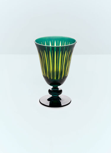 L'Objet Set Of Four Prism Wine Glasses Green wps0691627