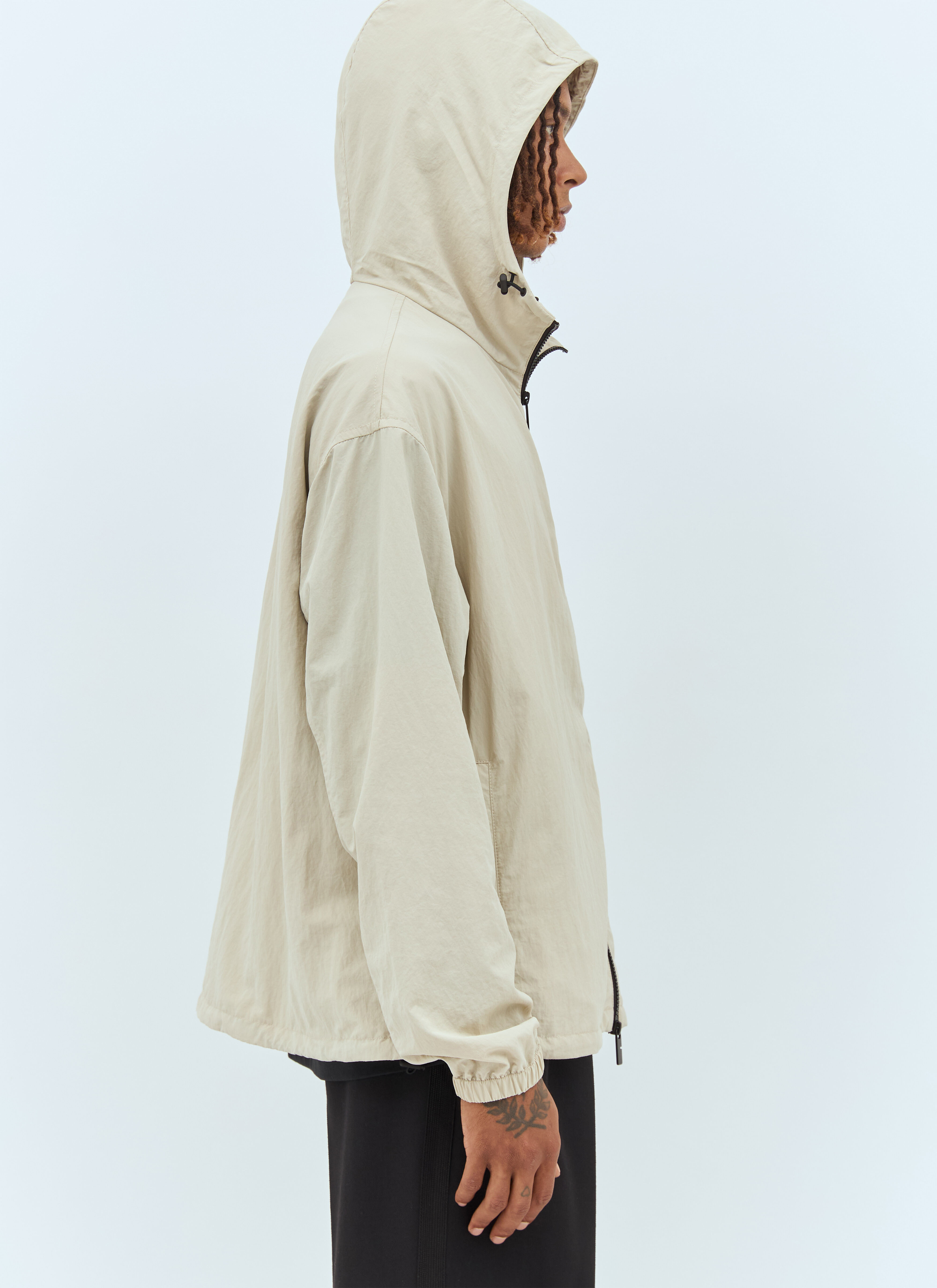 Burberry Men s EKD Nylon Jacket in Cream LN CC