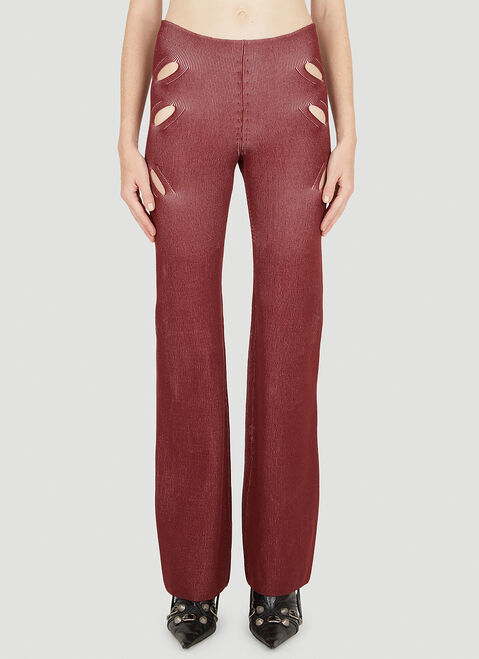 Dion Lee Lock Slit Pants Grey dle0349006