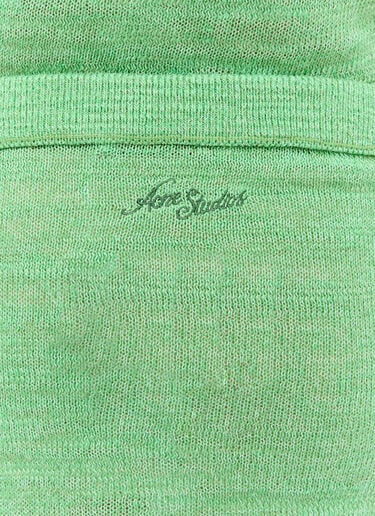 Acne Studios 针织迷你半身裙  绿色 acn0256030