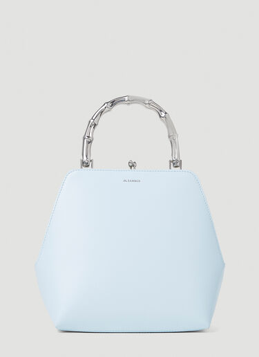 Jil Sander Goji Bamboo Handbag Light Blue jil0252008