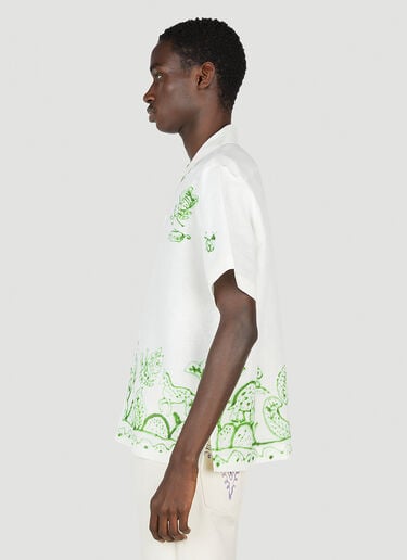 Carne Bollente Spray it Forward Shirt White cbn0352019