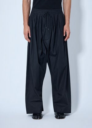 Vivienne Westwood Wide-Leg Drawstring Trousers Black vvw0165003