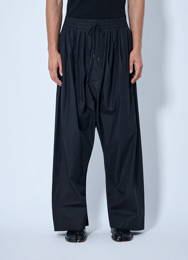 Vivienne Westwood Wide-Leg Drawstring Trousers Black vvw0165003