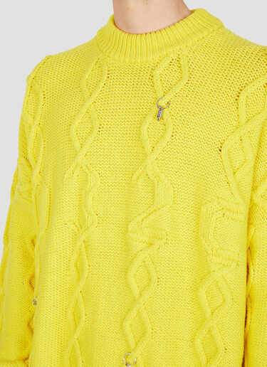 032C The Highland Sweater Yellow cee0150024