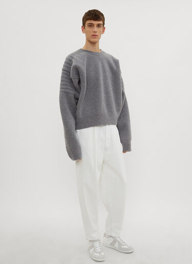 Pleated Jeans Hed Mayner Pleated Jeans White hdm0134005