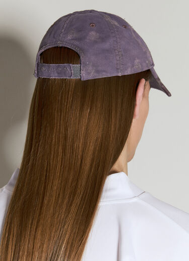 Balenciaga Unity Sports Icon Baseball Cap Purple bal0155059