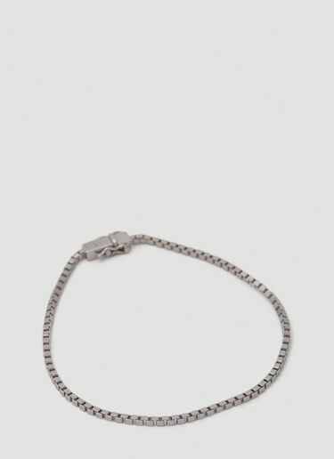 Tom Wood Square Bracelet Silver tmw0349009