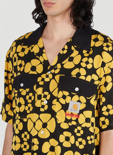 Marni x Carhartt Floral Print Shirt Yellow mca0150008