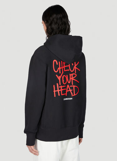 Champion x Beastie Boys Check Your Head Hooded Sweatshirt Black cha0152003