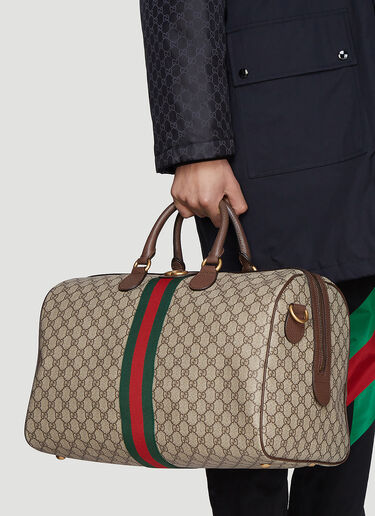 Gucci Ophidia GG Medium Carry-On Duffle Bag Beige guc0135017