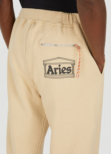Aries Premium Temple Track Pants Beige ari0148010