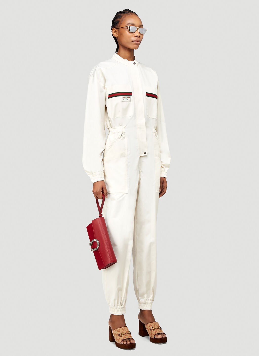 Discover more than 73 gucci jumpsuit red latest - ceg.edu.vn