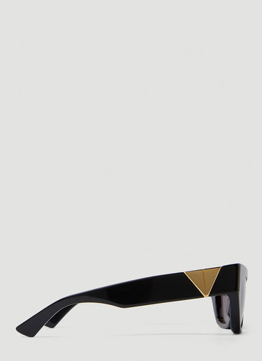 Bottega Veneta Geometric Cat Eye Sunglasses Black bov0249134