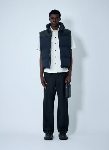 Tech Nylon Puffer Gilet Bottega Veneta Tech Nylon Puffer Gilet Navy bov0162005