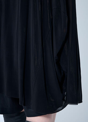 Rick Owens 连帽长袍上衣  黑色 ric0260009
