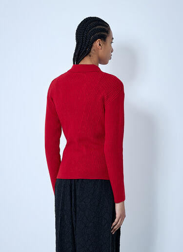 Dries Van Noten 罗纹开衫  红色 dvn0260020