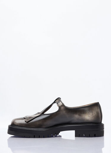 Maison Margiela Tabi Country Mary Jane Shoes Black mla0257008