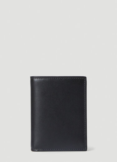 Comme des Garçons Wallet 클래식 프린트 바이폴드 지갑 블랙 cdw0352001