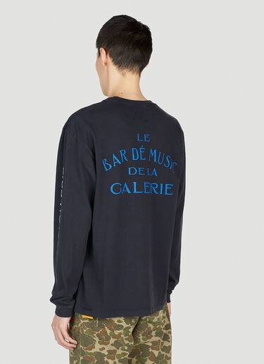 Gallery Dept. 르 바 숍 긴소매 티셔츠 블랙 gdp0150027