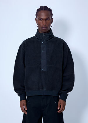 Entire Studios System Half Zip Fleece Black ent0366003