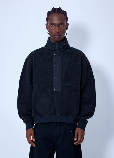 Entire Studios System Half Zip Fleece Black ent0366003
