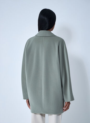 Max Mara Wool-And-Cashmere-Blend Coat Green max0261027