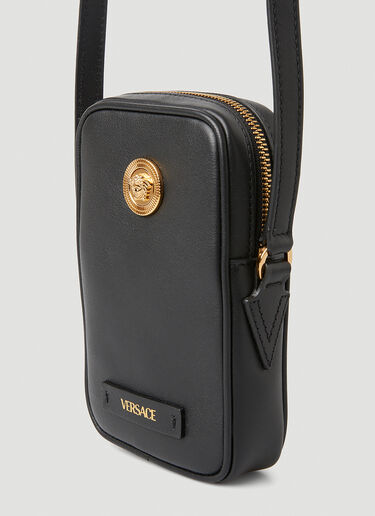 Versace メデューサ クロスボディ バッグ ブラック ver0149029