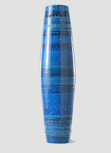 Bitossi Ceramiche Rimini Blu Bombato Vase Blue wps0644302