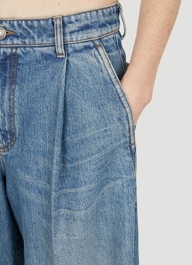 Sportmax バギージーンズ ブルー spx0252010