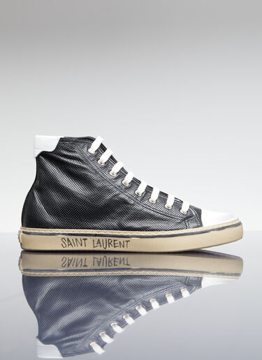 Saint Laurent 말리부 하이탑 스니커즈 블랙 sla0154035