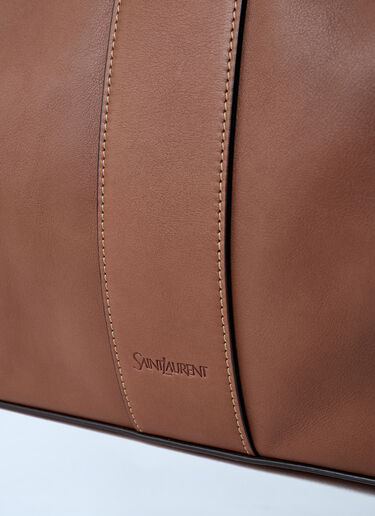 Saint Laurent Large Y-Shaped Leather Tote Bag Camel sla0162052