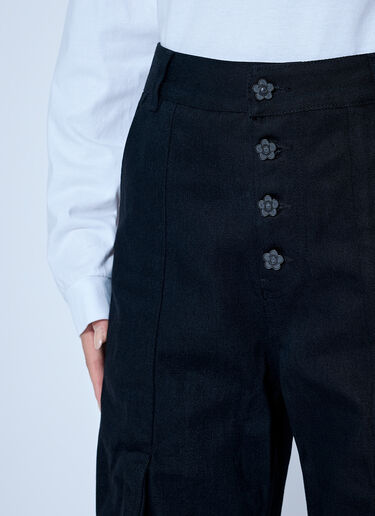 LN-CC® - Cecilie Bahnsen: Carmela Denim Trousers - Black Cecilie Bahnsen Carmela Denim Trousers Black cec0266010