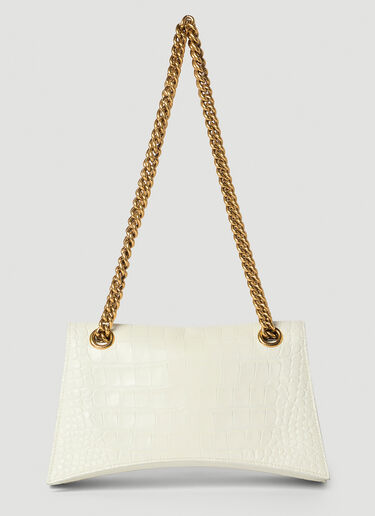 クラッシュ チェーン ショルダーバッグ Balenciaga クラッシュ チェーン ショルダーバッグ ホワイト bal0253039