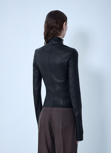 Rick Owens Gary Leather Jacket Black ric0263042