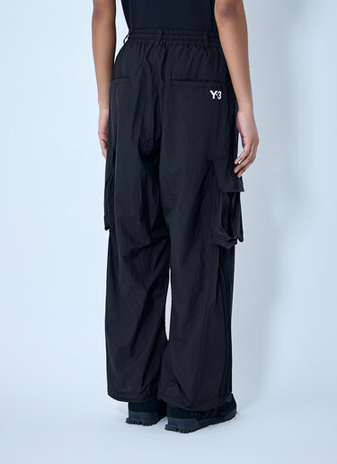 Y-3 Nylon Wired Cargo Pants Black yyy0364015