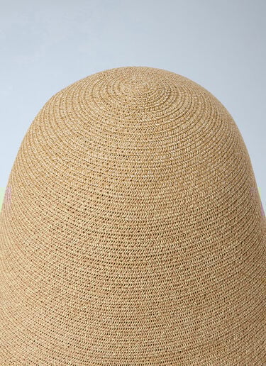 TOTEME Structured Straw Hat Beige tot0264033