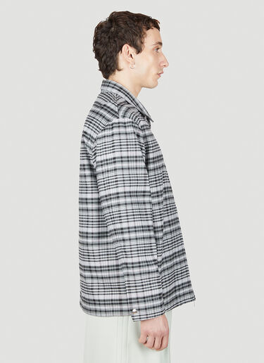 Lanvin 格纹夹克 灰色 lnv0151016