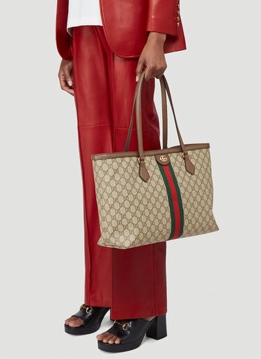 Gucci Ophidia 托特包 棕 guc0241114