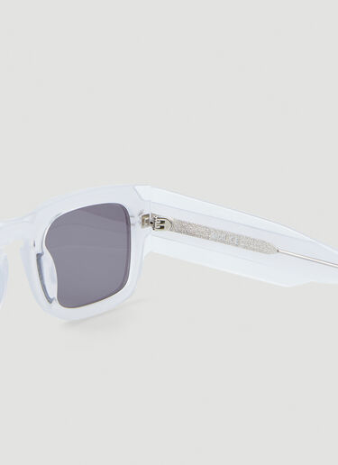 MCQ Striae Sunglasses White mkq0247041