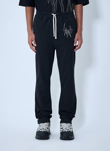 Moncler x Rick Owens Elasticated Waist Drawstring Pants Black mcs0363021
