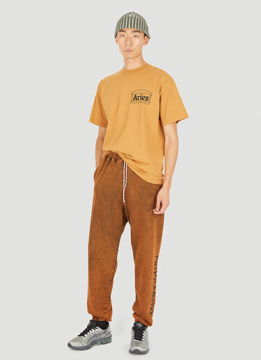 Aries No Problemo Acid Track Pants Orange ari0150009