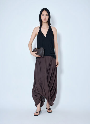 LN-CC® - Toteme: Cocoon Skirt - Brown Toteme Cocoon Skirt Brown tot0265016