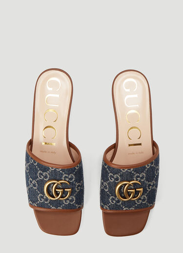 Gucci GG Sandals Blue guc0243059